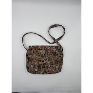 Danny K Beverly Hills Tapestry Crossbody Vintage